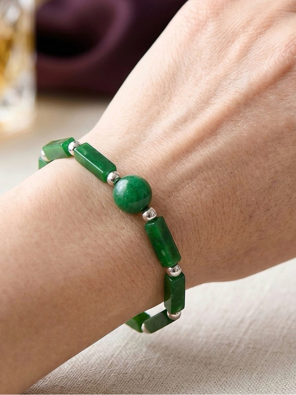 Green Aventurine Bracelet - Women Jewelry